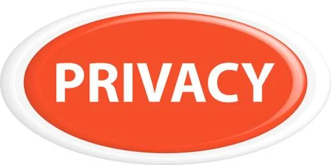 Button privacy Stockillustratie