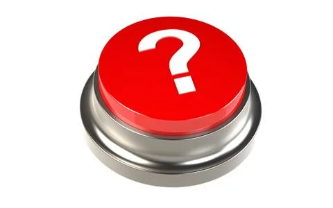 Button for question Stock Illustration