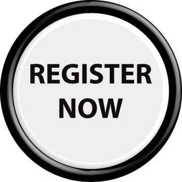 Button register now Stock Illustration