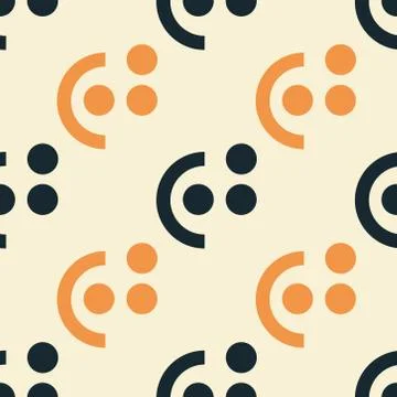 Button right check seamless pattern Stock Illustration