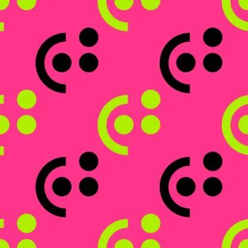 Button right check seamless pattern イラスト素材