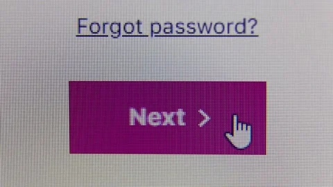 The button on the screen in the browser on the website is red with white text Stock Footage 238811569
