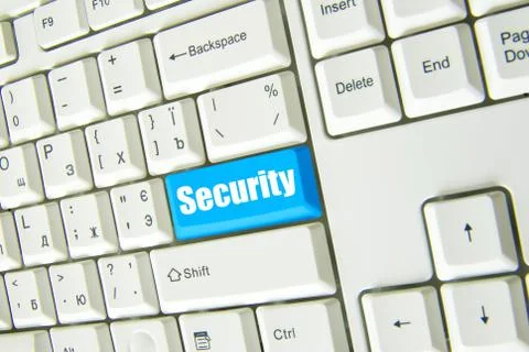 Button security Stock Photos