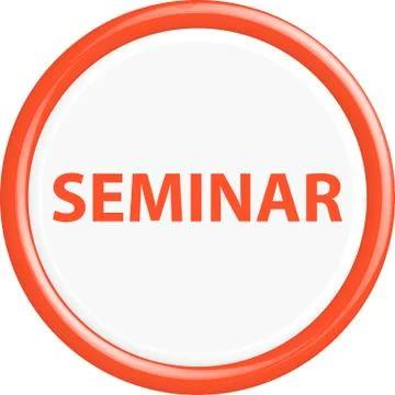 Button seminar イラスト素材