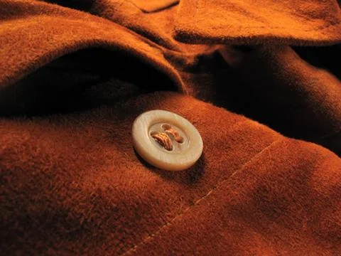 Button on a shirt(close up) Stock Photos