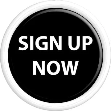 Button sign up now Stock Illustration