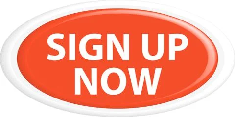 Button sign up now Stock Illustration