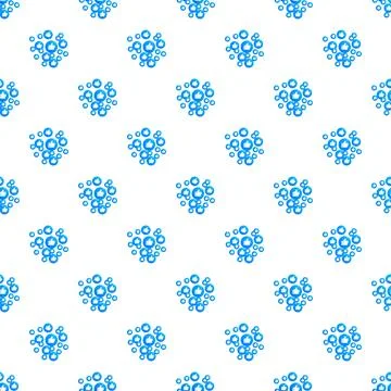Like button social media icons repeating pattern background Stock Illustration
