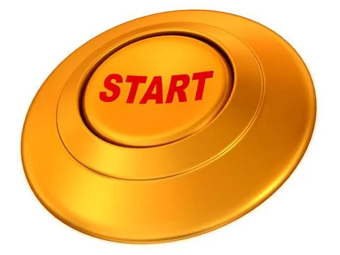 Button Start. 3d Button Start. 3d Copyright: xZoonar.com/MaksymxYemelyanov... Stock Photos