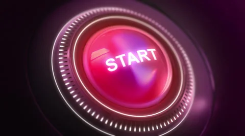 Button Start On/Off Stock Footage 38425127