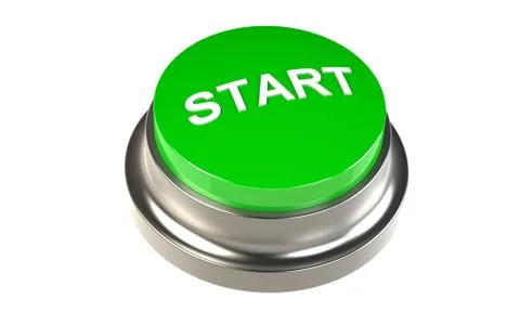 Button for Start. Illustrazione stock