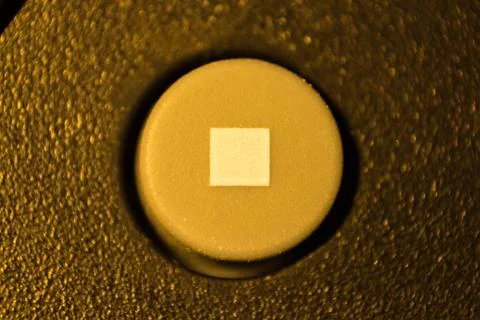 Button stop rubber from the remote control. 写真素材