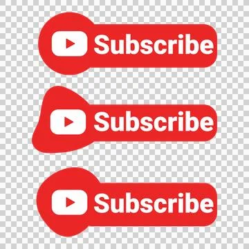 Button subscribe Illustrazione stock