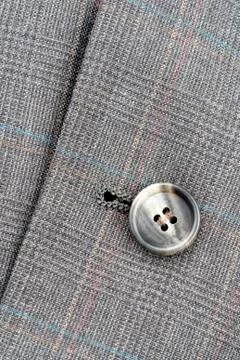 Button on suit Stock Photos