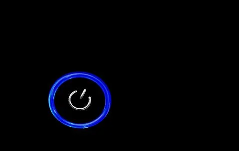 The button with the symbol On Stock Photos