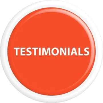 Button testimonials Stock Illustration
