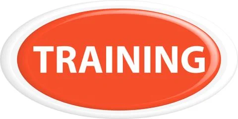 Button training Illustrazione stock