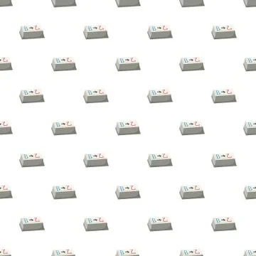 Button for translation pattern Stock Illustration