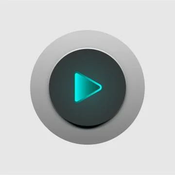 Button user interface illustration vector Illustrazione stock