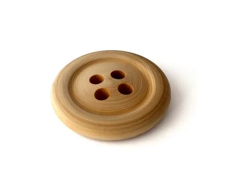 Button on white background Stock Photos