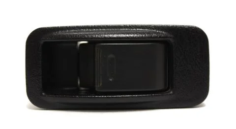 The button window on white background Stock Photos