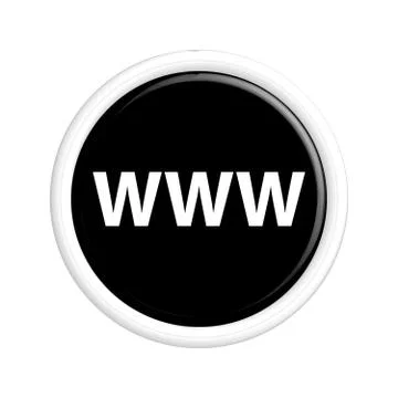 Button WWW Stock Illustration