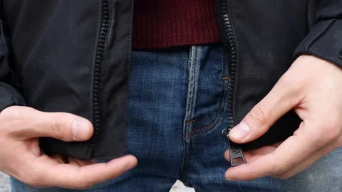 Button zipper Stock-Footage 129054114