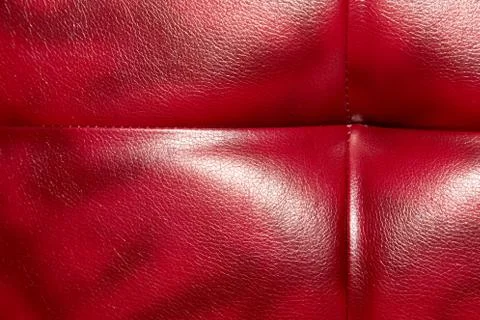 Buttoned on the red Texture. Repeat pattern Stock Photos