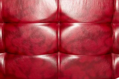 Buttoned on the red Texture. Repeat pattern Stock Photos