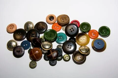 Buttons 3 Foto stock