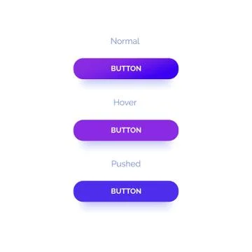Buttons for application development or web design イラスト素材