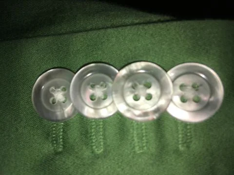 Buttons on Garment Stock Photos