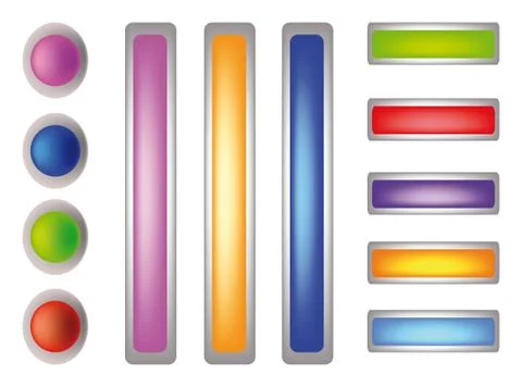 Buttons Stock Illustration