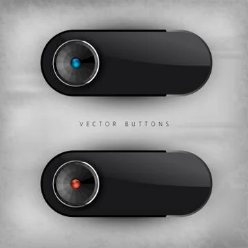 Buttons Stock Illustration