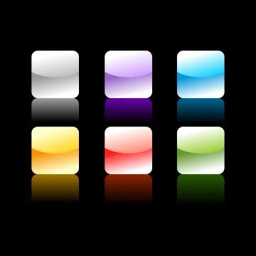 Buttons Stock Illustration