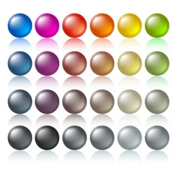 Buttons Stock Illustration