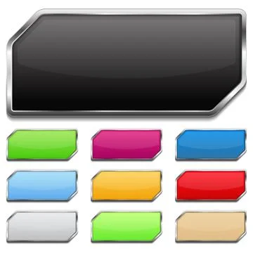 Buttons Stock Illustration