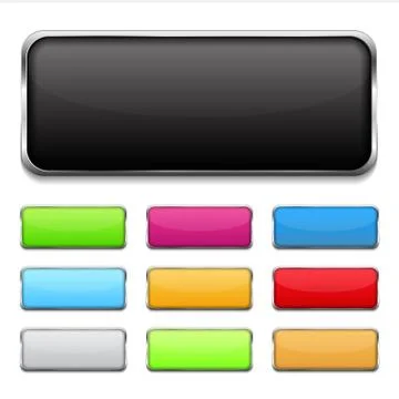 Buttons Stock Illustration