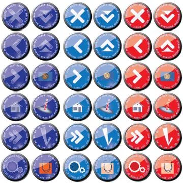 Buttons 스톡 일러스트