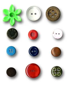 Buttons Foto stock