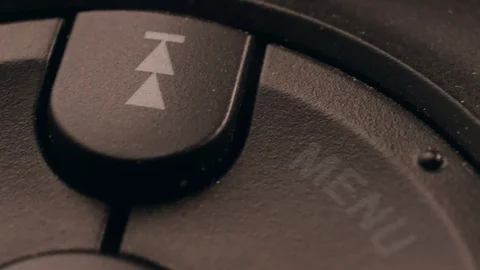 Buttons play, rewind, fast forward, stop. Stock Footage 119425915