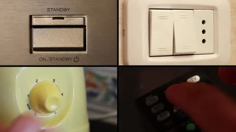 Buttons sequence - composition Stock Footage 8914879