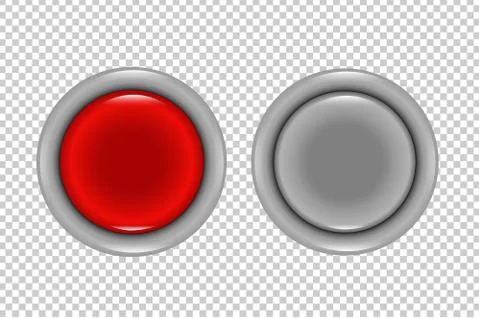 Buttons Set Stock Illustration
