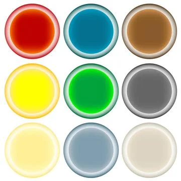 Buttons for web buttons for web, vector art illustration; more buttons in ... Stock Photos