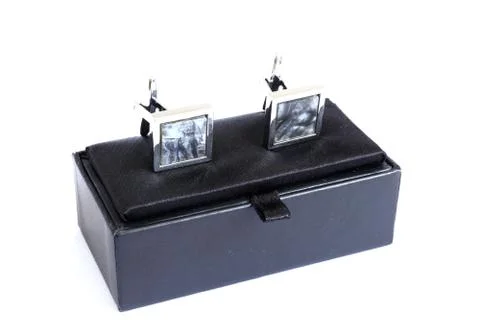 Buttons on white background Stock Photos