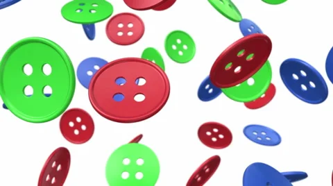 Buttons.Seamless loop Stock Footage 46389385