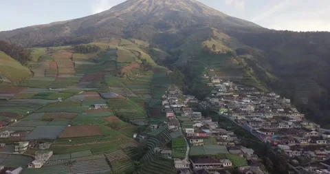 The Butuh Village Nepal Van Java, Kaliangkrik, Magelang, Central Java, Indonesia Vídeo Stock 144477469