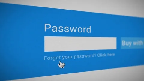 Buy bitcoin button typing password, animation Stock-Footage 81529506