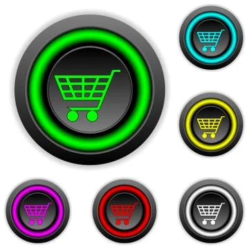 Buy buttons set Stock Illustration