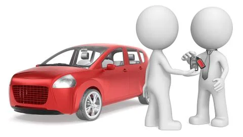 Buy a Car. Stock Illustration